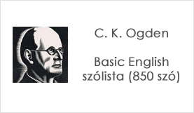 Ogden's Basic English szólista (850 szó)