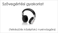 Angol szövegértés gyakorlása